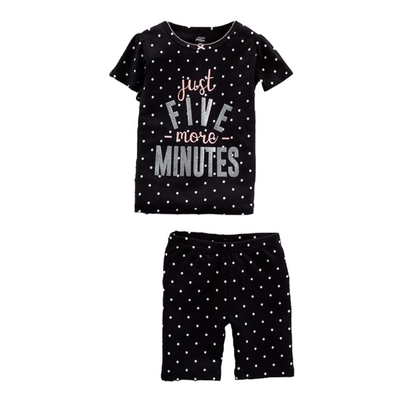 Simple Joys by Carter's Polka Dot 2-Piece Pajama Set - Picture 1 of 3